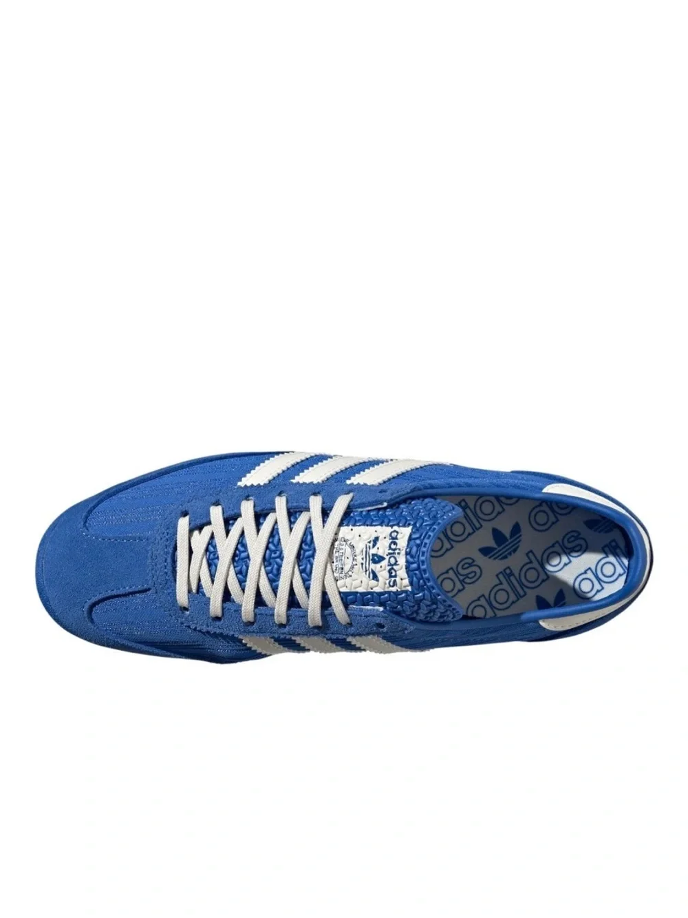 Adidas SL72 OG Women’s Royal Blue Suede Trainer w/Cream Stripes Sz 10 New